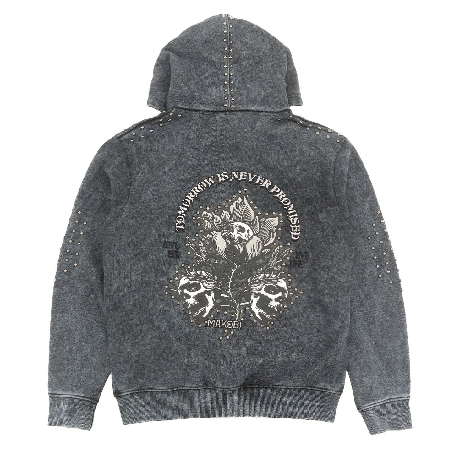 Fleece Hoodie | Bianco Zip Up