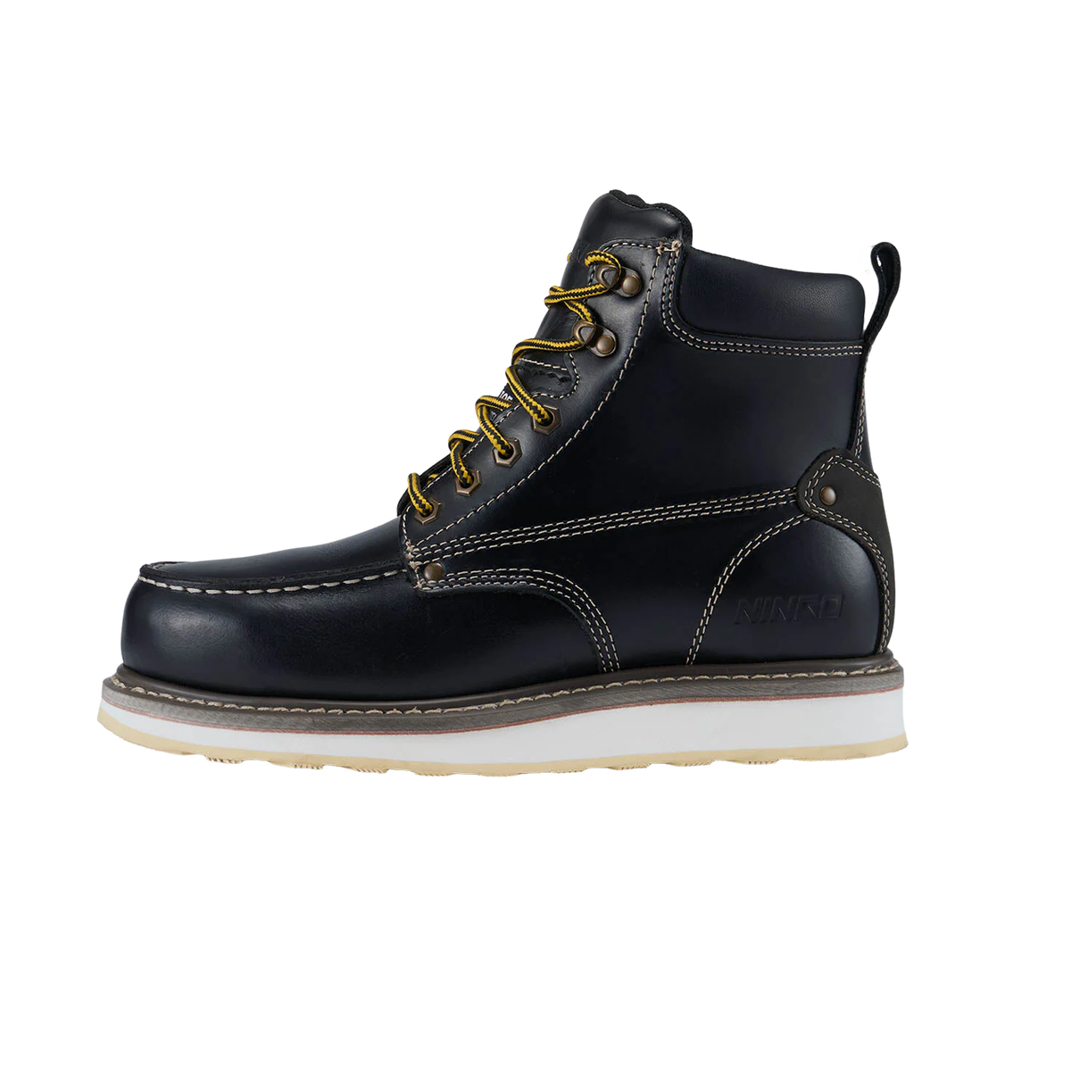Men's Moc Toe Safety Work Boots