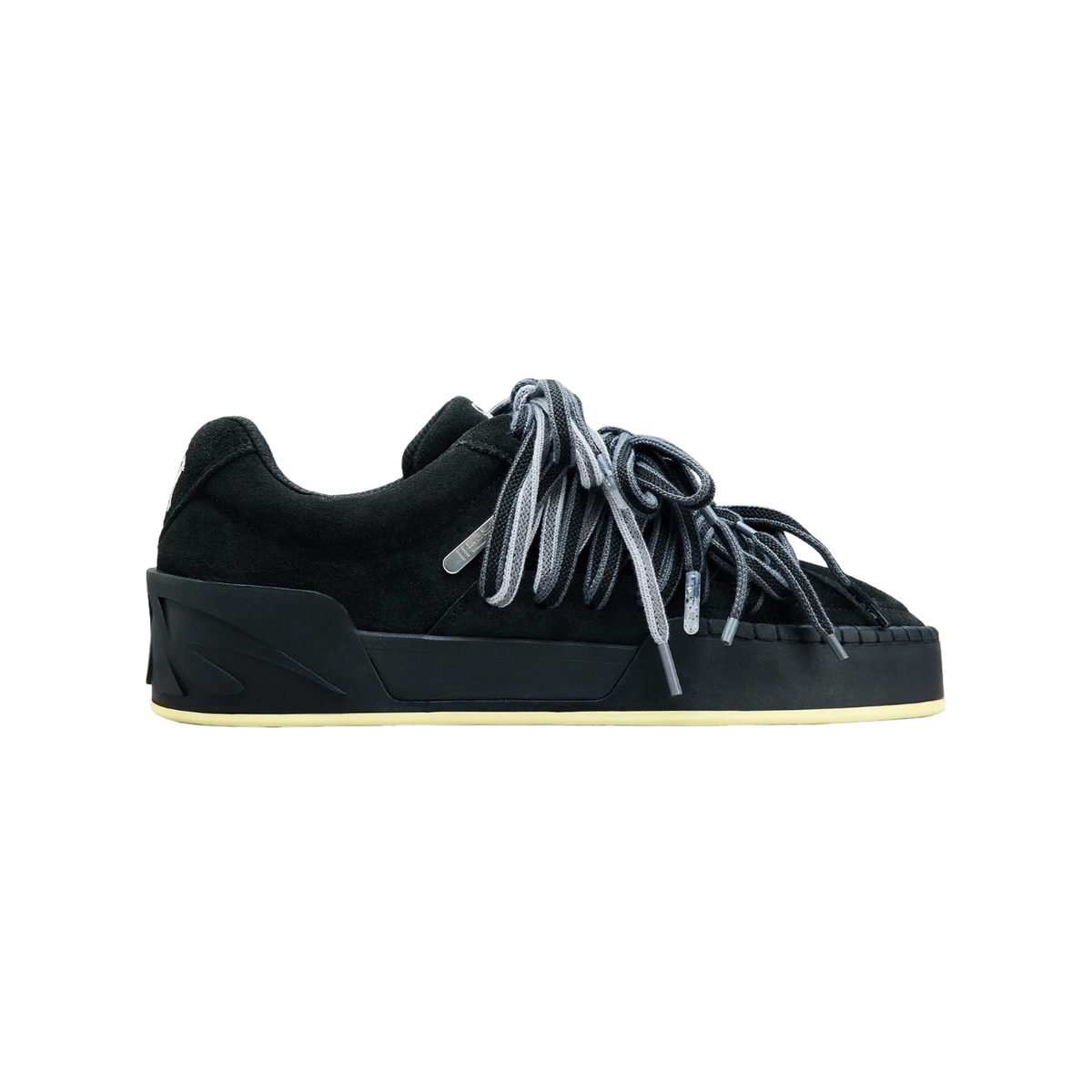 Men's Multi-Lace Low-Top Sneakers with Chunky Platform Sole