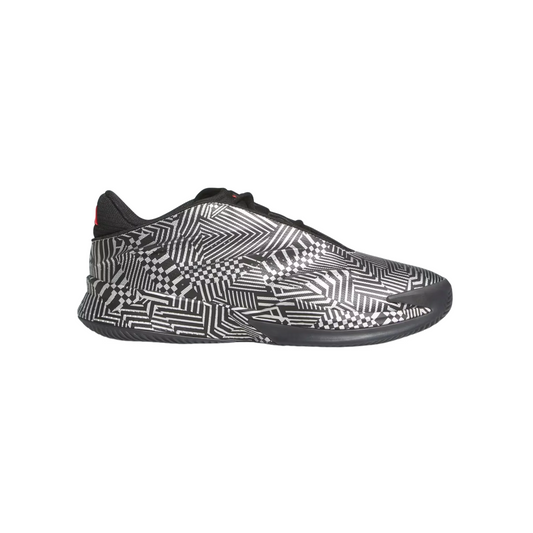 Men's Geometric Print Basketball Shoes, Lightweight Non-Slip Court Sneakers