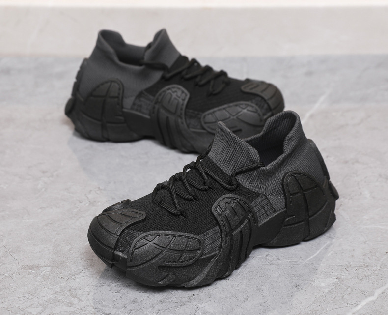 Chunky Sock Sneakers | Futuristic Platform Walking Shoes