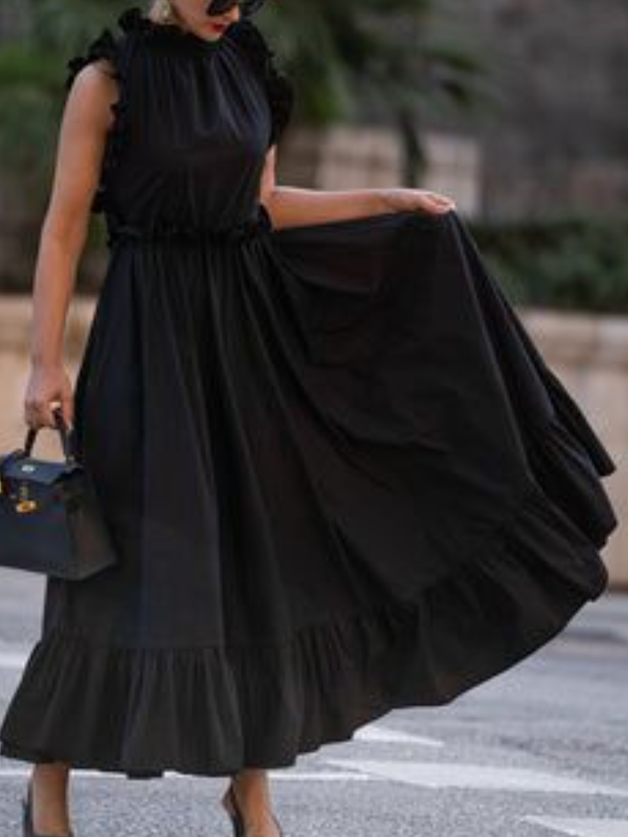 The Soho Ruffle Maxi Dress