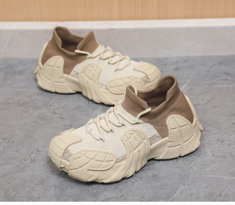 Chunky Sock Sneakers | Futuristic Platform Walking Shoes