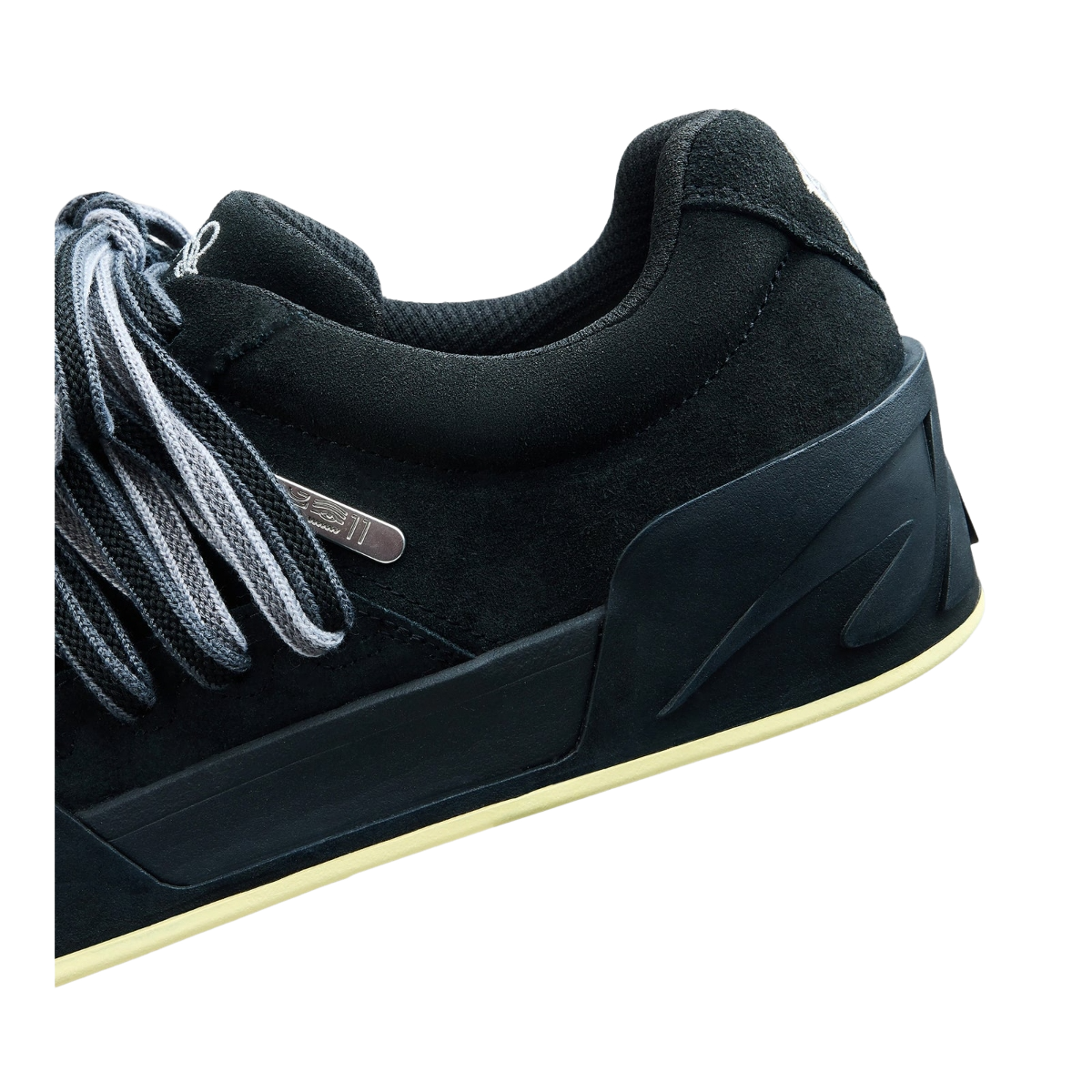 Men's Multi-Lace Low-Top Sneakers with Chunky Platform Sole