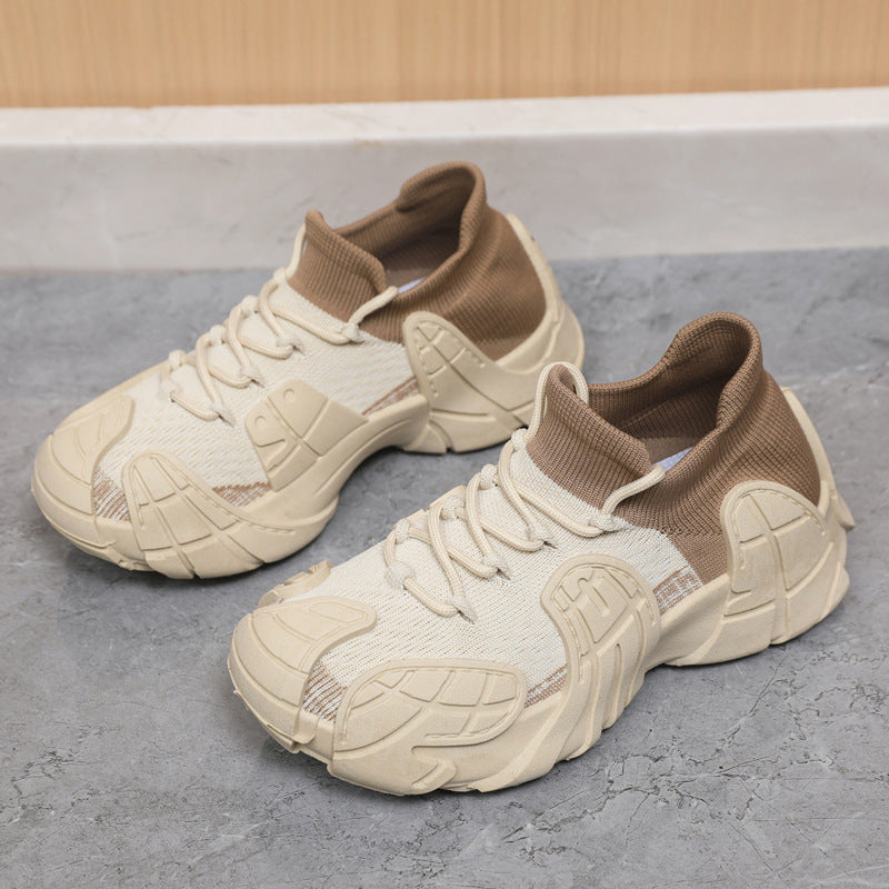 Chunky Sock Sneakers | Futuristic Platform Walking Shoes