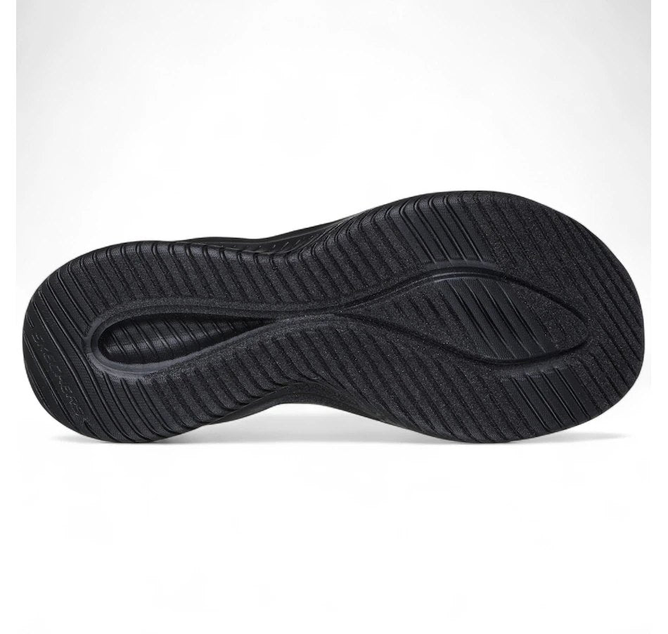 All Black Stretch Sandals for Women