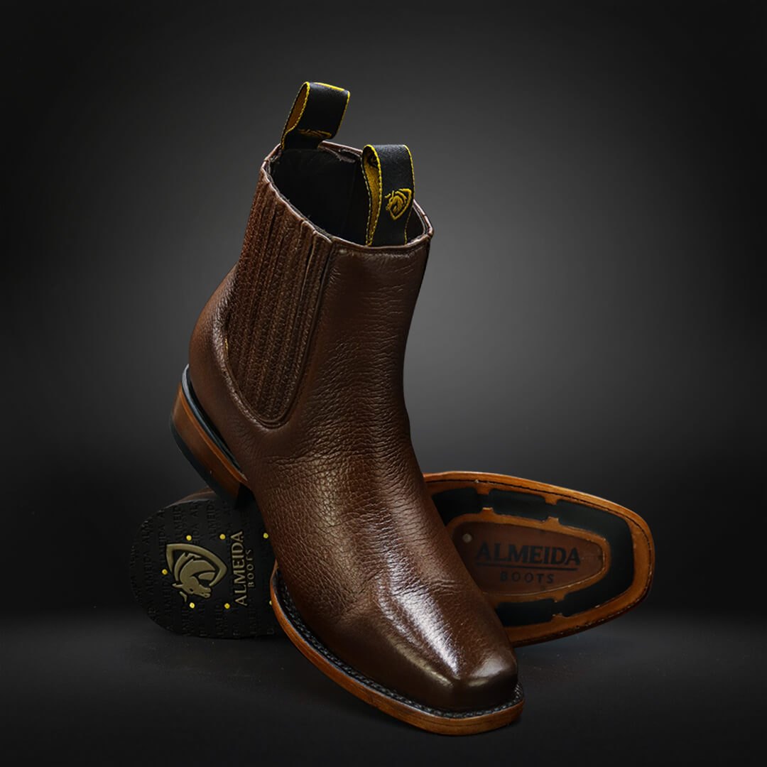 Men's Premium Leather Chelsea Ankle Boots