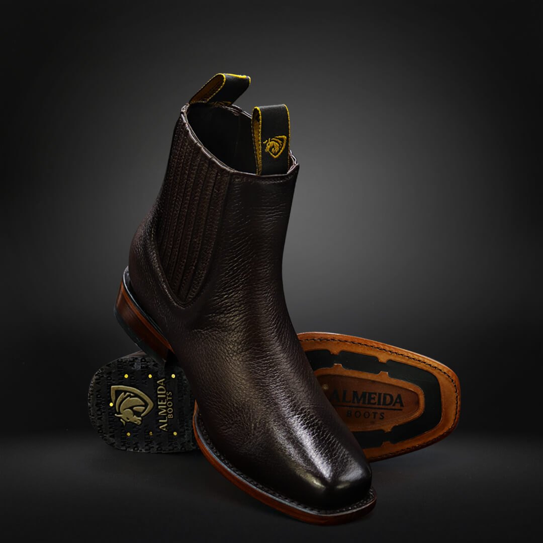 Men's Premium Leather Chelsea Ankle Boots