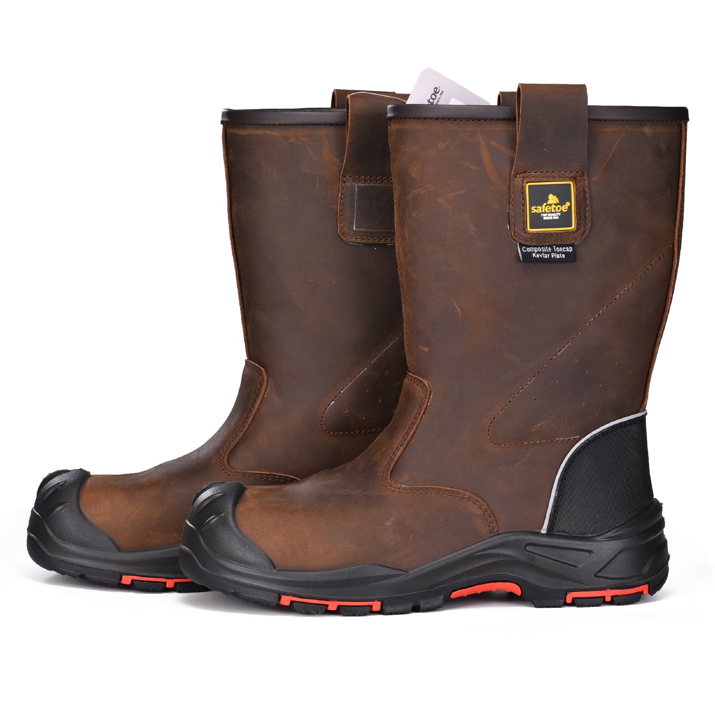 Composite Toe Pull-On Waterproof Safety Boots
