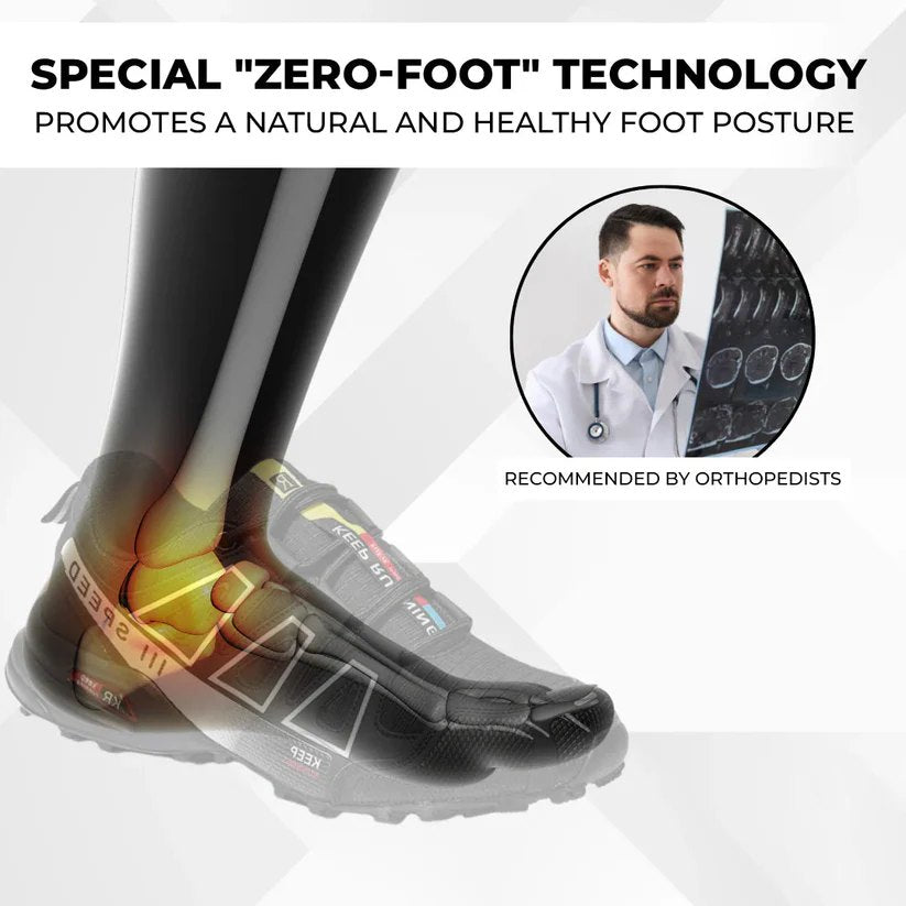 Orthopedic Pain-Relieving Walking shoes, Non-Slip Breathable Walking Sneakers