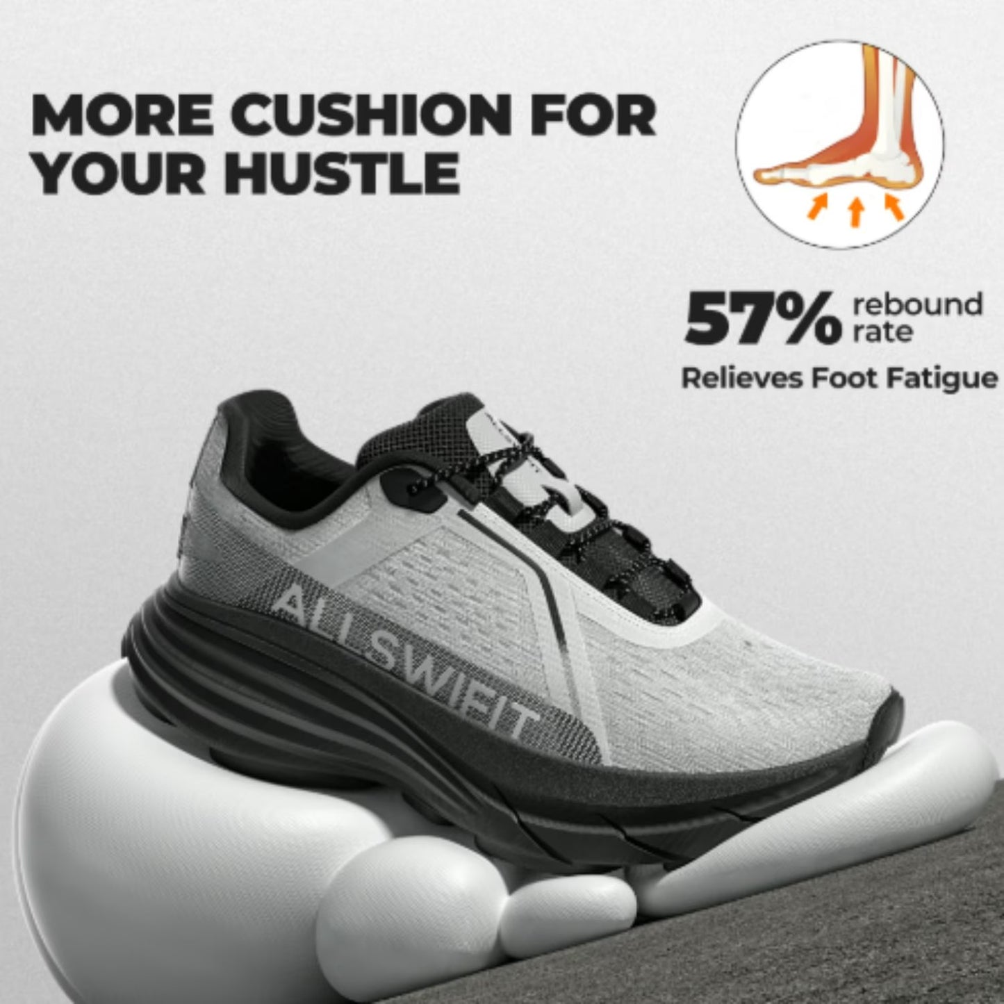 Men's Ultra-Cushioned Running Shoes,