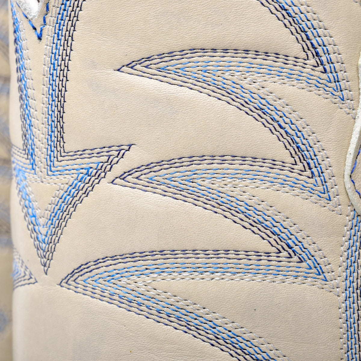 Blue Jean Rough-Out Western Boots, Square Toe Full
