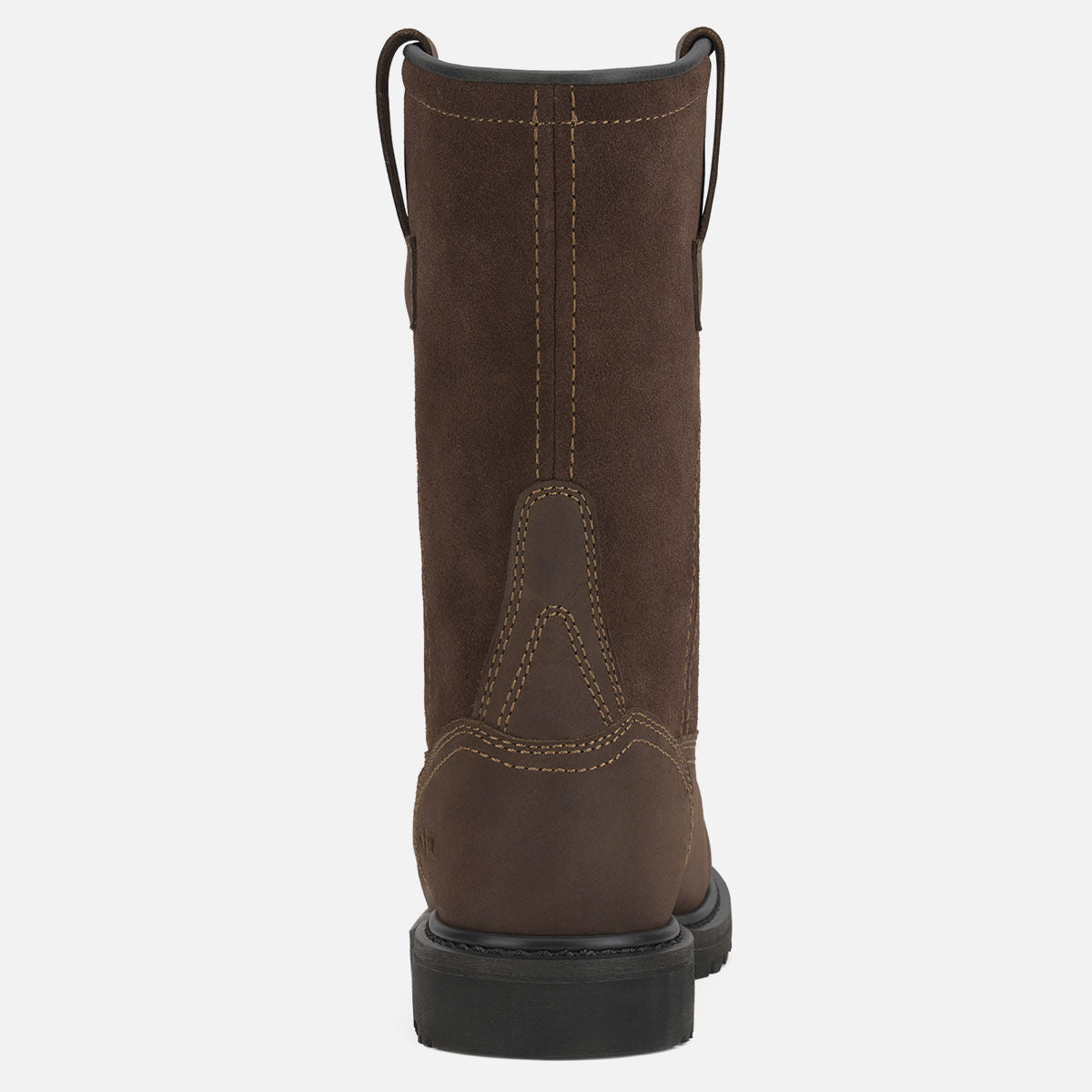 Men's Waterproof Wellington Work Boots, 10-Inch Pull-On Safety Boots with Composite Toe