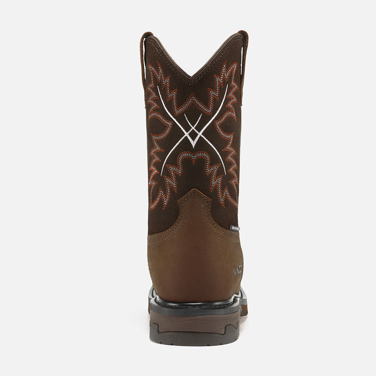 Men’s Western Waterproof Steel Toe Work Boots, 11-Inch Leather Cowboy Work Boots