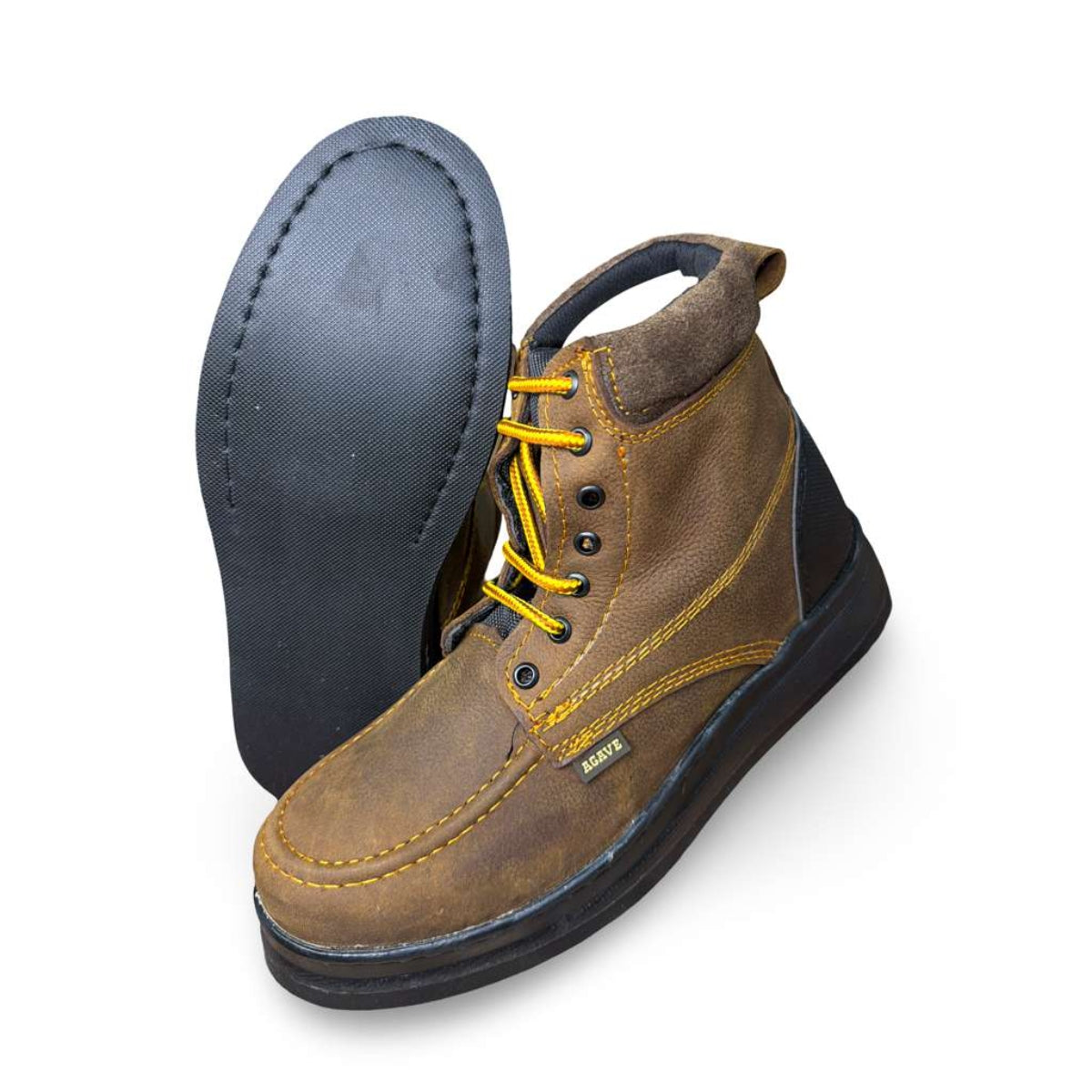 Men's Closed Rubber Work Boots, Roofing Work Shoes