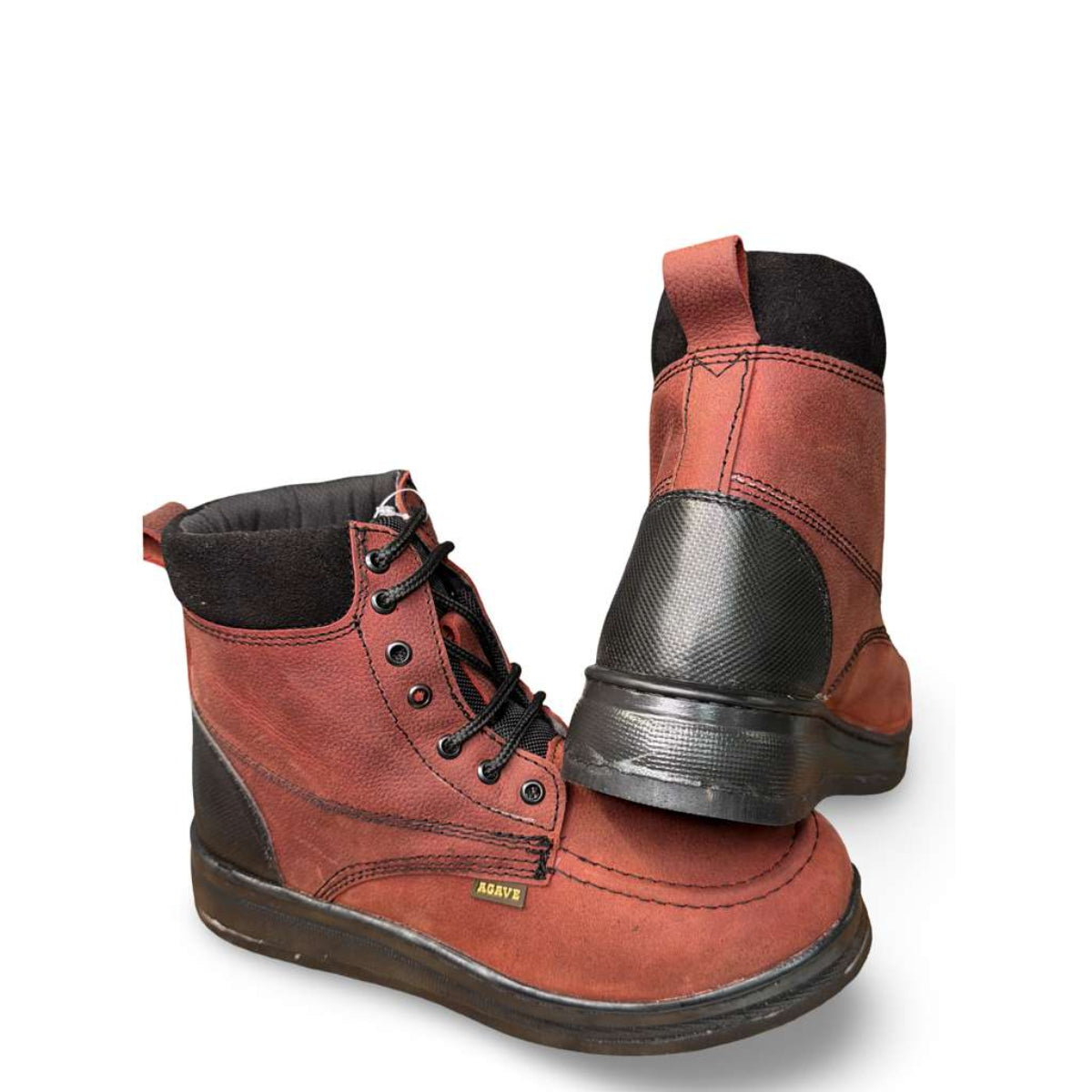 Men's Closed Rubber Work Boots, Roofing Work Shoes