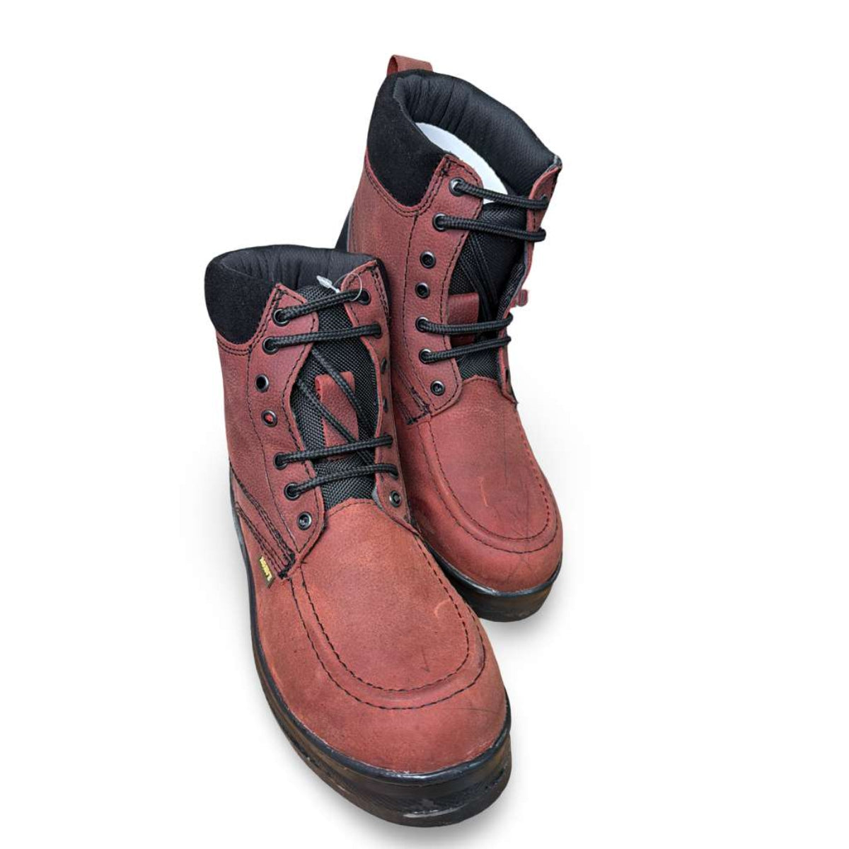 Men's Closed Rubber Work Boots, Roofing Work Shoes