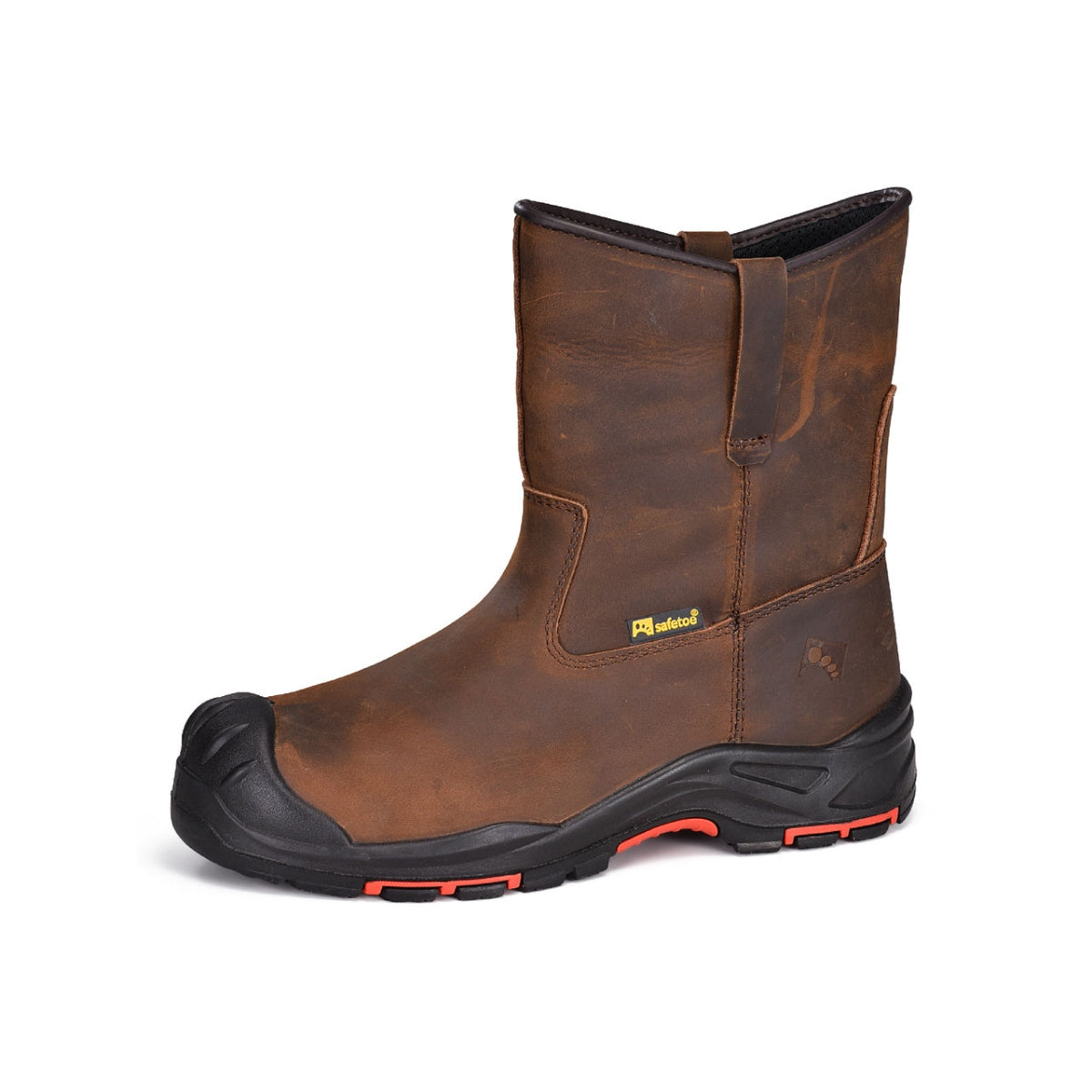Worker anti-slip and oil-resistant safety boots