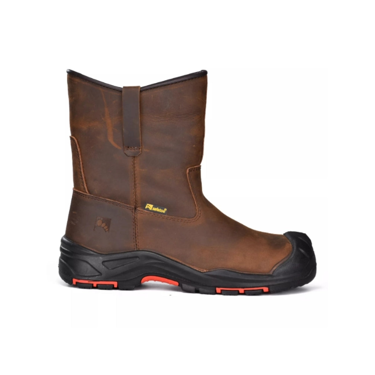 Worker anti-slip and oil-resistant safety boots