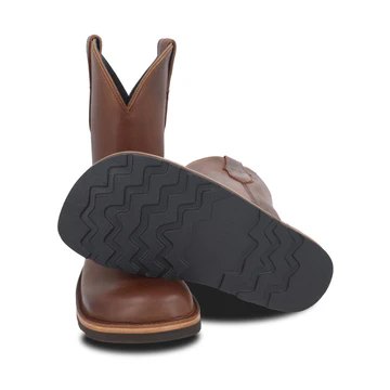 THE DECATUR - 10" Full-Grain Leather Western Work Boots