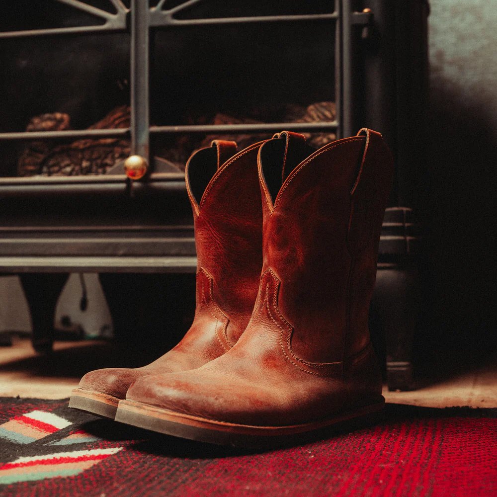 THE DECATUR - 10" Full-Grain Leather Western Work Boots