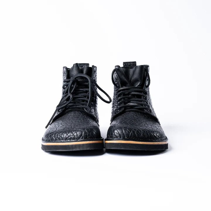 BAILAY BOOT - Full-Grain Textured Leather Chukka Boots