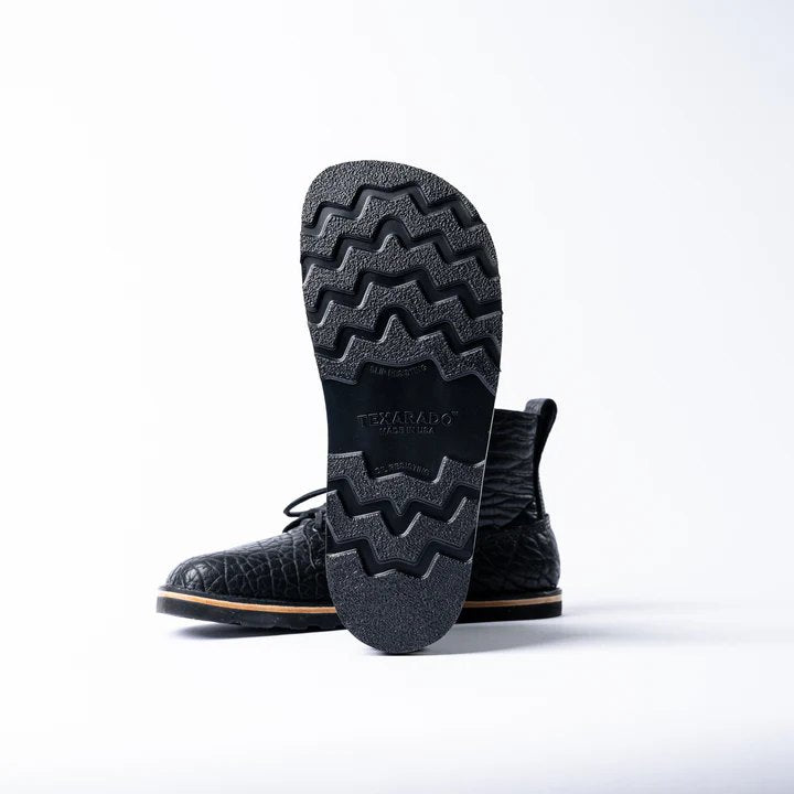 BAILAY BOOT - Full-Grain Textured Leather Chukka Boots
