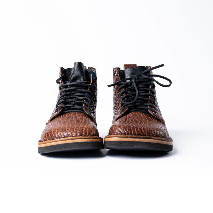 BAILAY BOOT - Full-Grain Textured Leather Chukka Boots