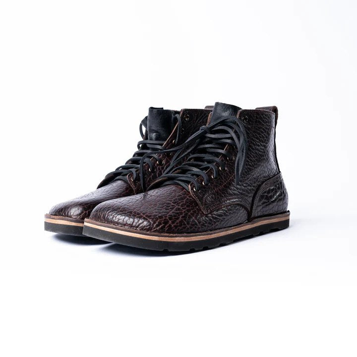BAILAY BOOT - Full-Grain Textured Leather Chukka Boots