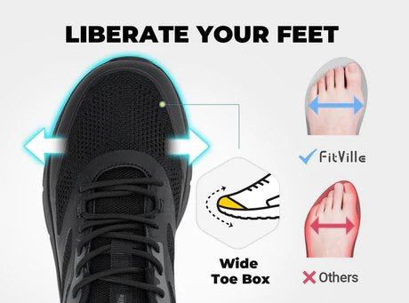Men's Lightweight Breathable Walking Sneakers