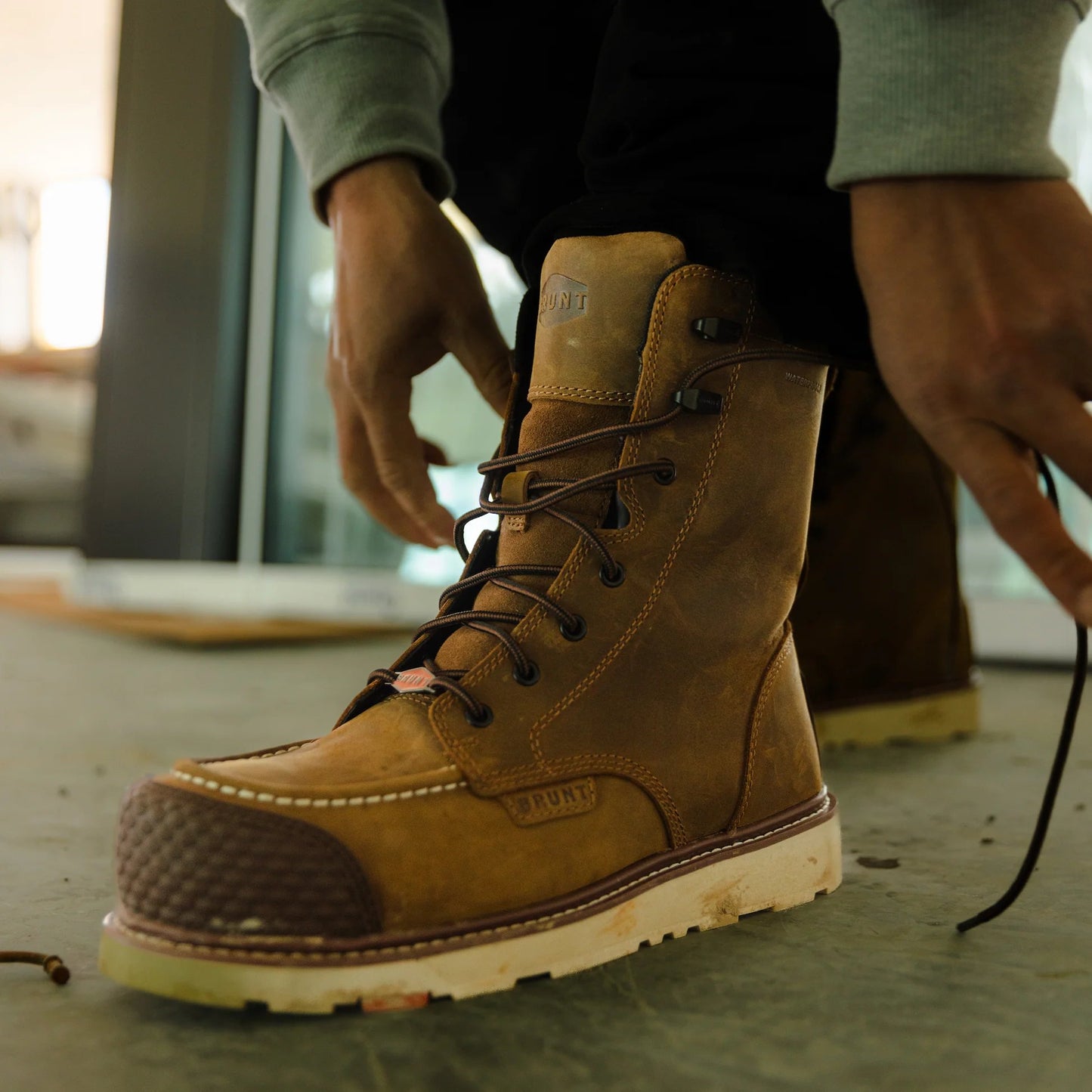 The Marin Waterproof Reinforced Comp Toe Work Boot