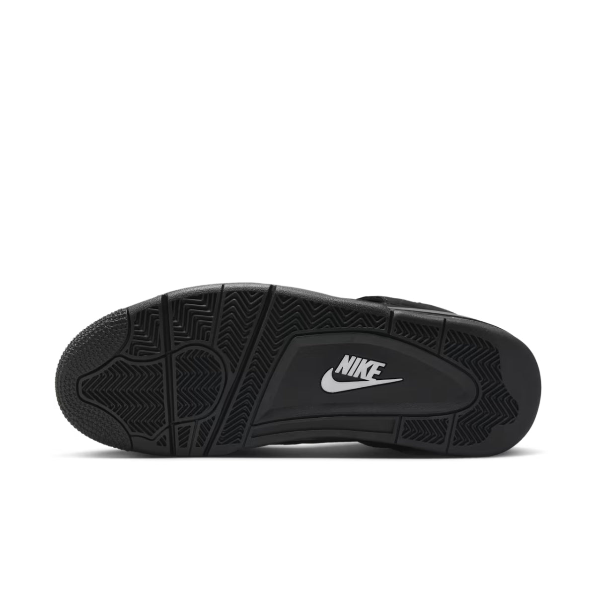 Jodan 4 "Black Cat" Men’s Premium Black Suede Basketball Sneakers