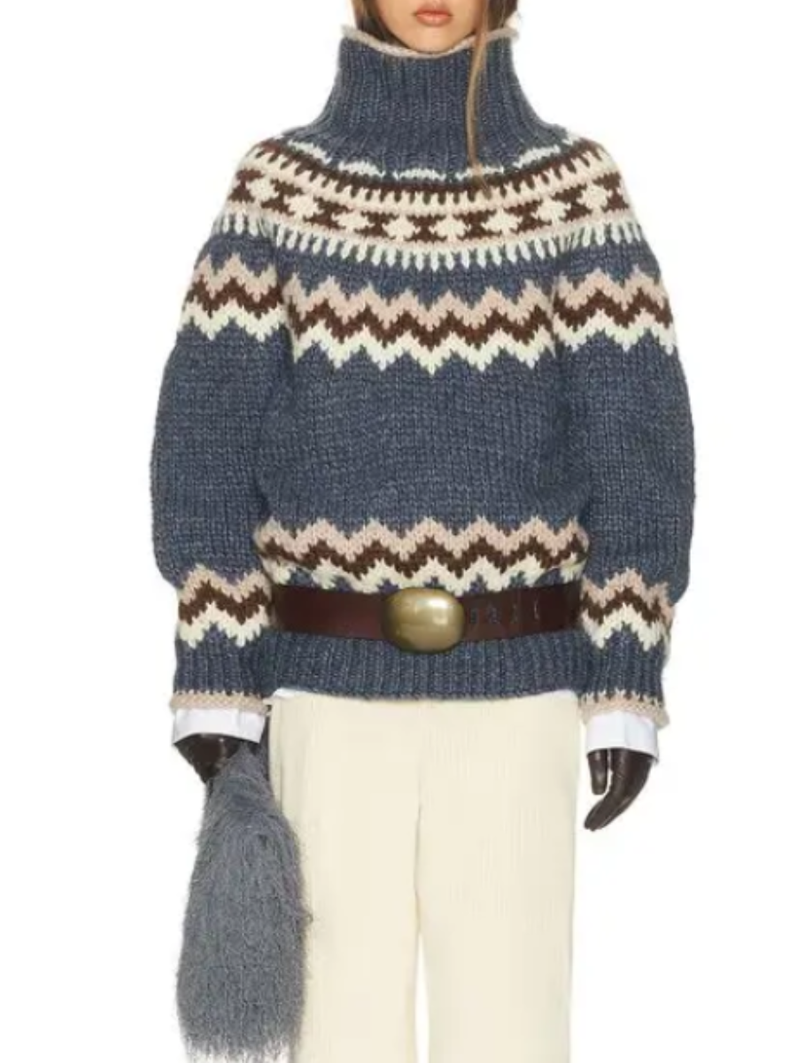 Fair Island Turtleneck Sweater