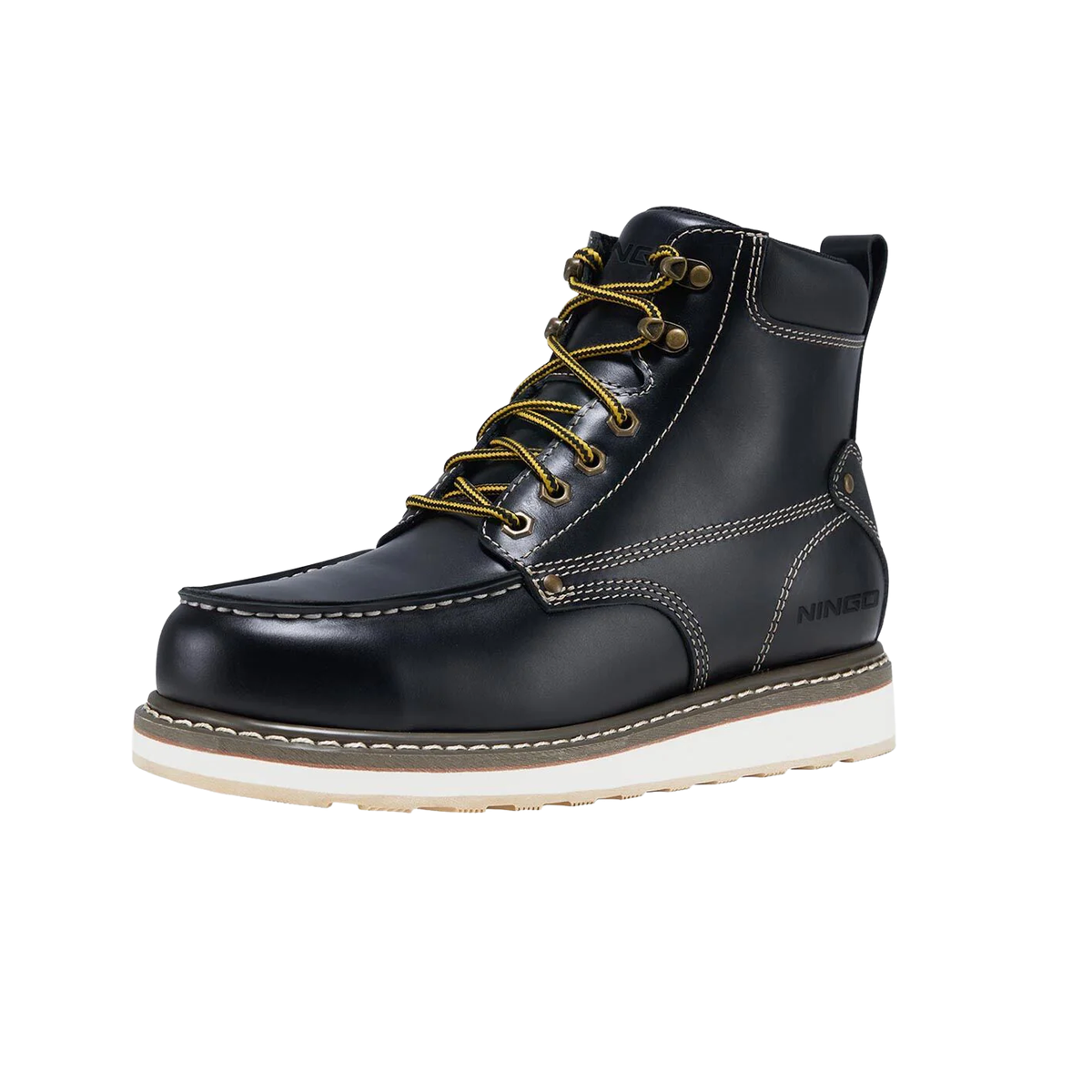Men's Moc Toe Safety Work Boots