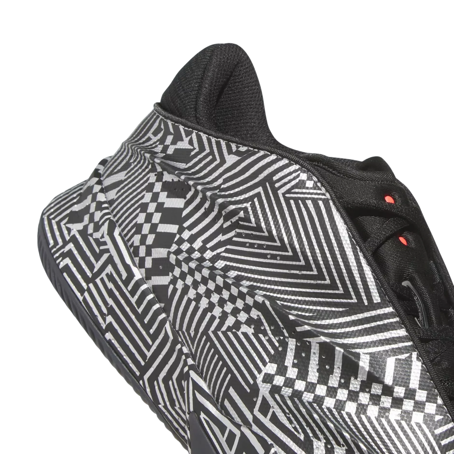 Men's Geometric Print Basketball Shoes, Lightweight Non-Slip Court Sneakers