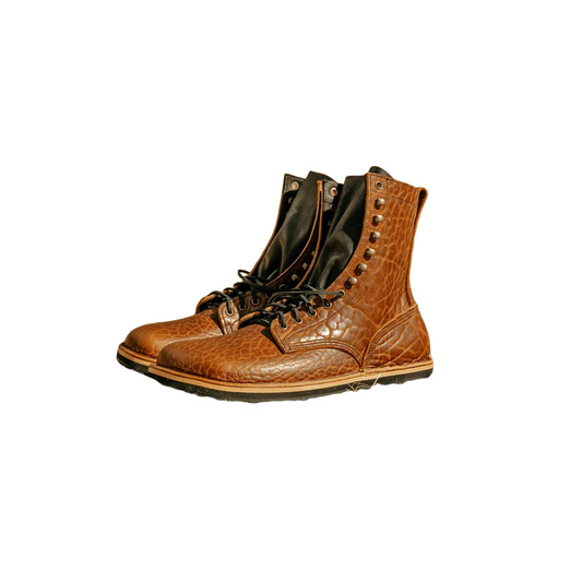 8" BAILAY BOOT - 8" Full-Grain Textured Leather Work & Outdoor Boots