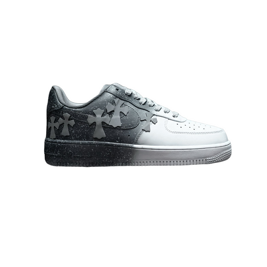 Men's Custom Gradient Cross Low-Top Sneakers