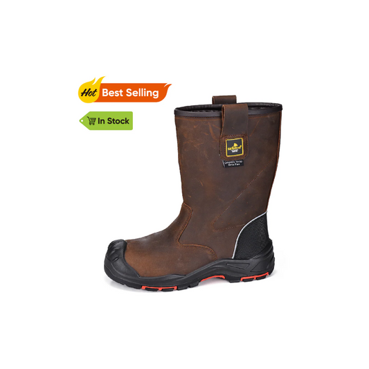 Composite Toe Pull-On Waterproof Safety Boots