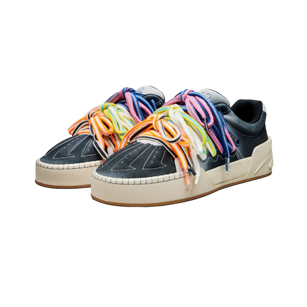 Men's Multi-Lace Low-Top Sneakers