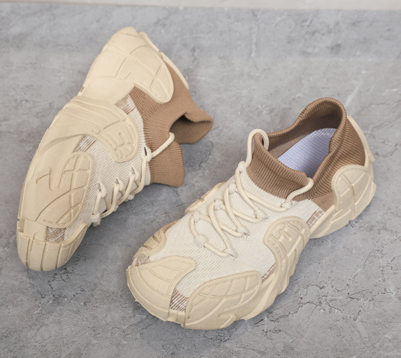 Chunky Sock Sneakers | Futuristic Platform Walking Shoes