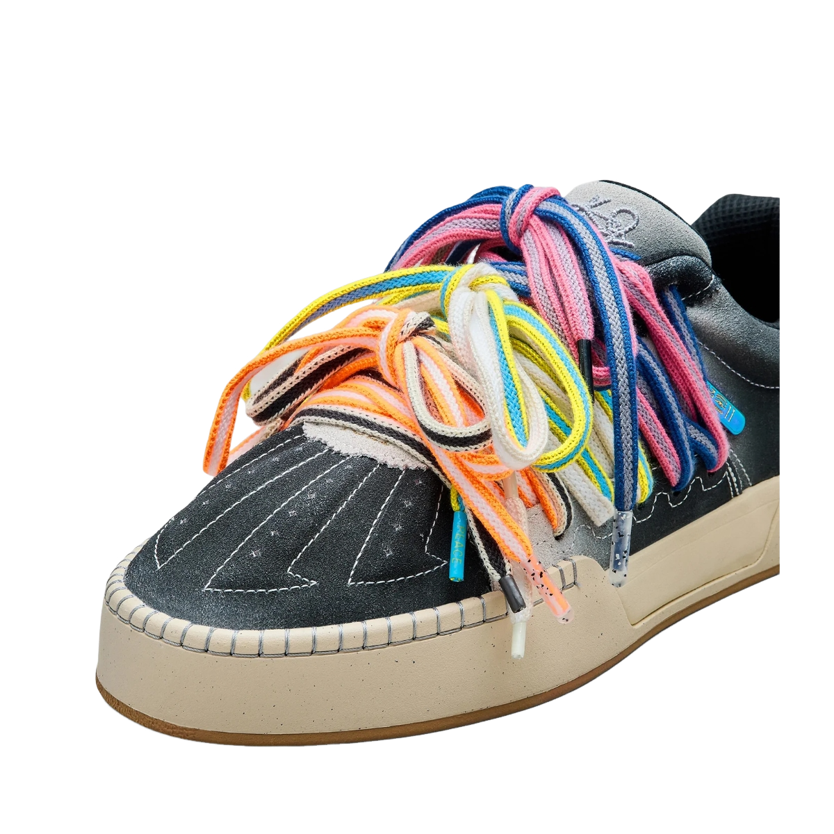 Men's Multi-Lace Low-Top Sneakers