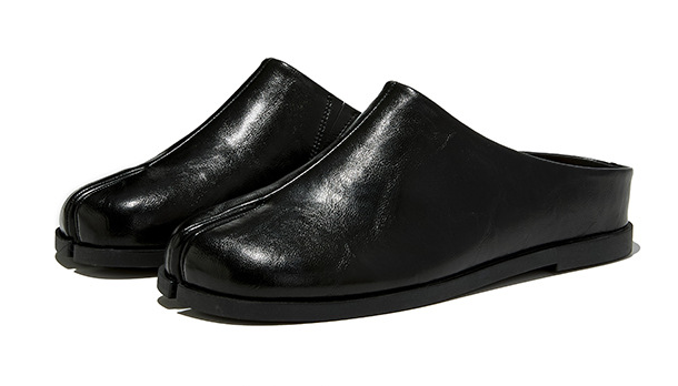 Vintage Split Toe Leather Mules | Comfort Slip-On Clogs for Women