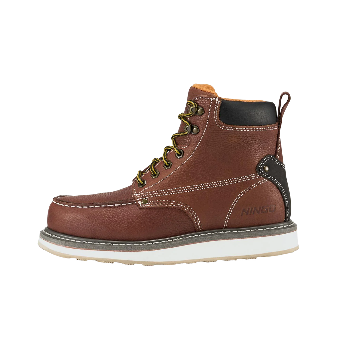 Men's Moc Toe Safety Work Boots