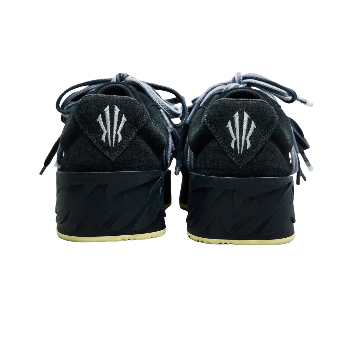 Men's Multi-Lace Low-Top Sneakers with Chunky Platform Sole