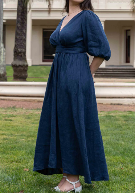Chic Stretchy Wrap Dress