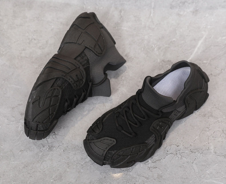 Chunky Sock Sneakers | Futuristic Platform Walking Shoes