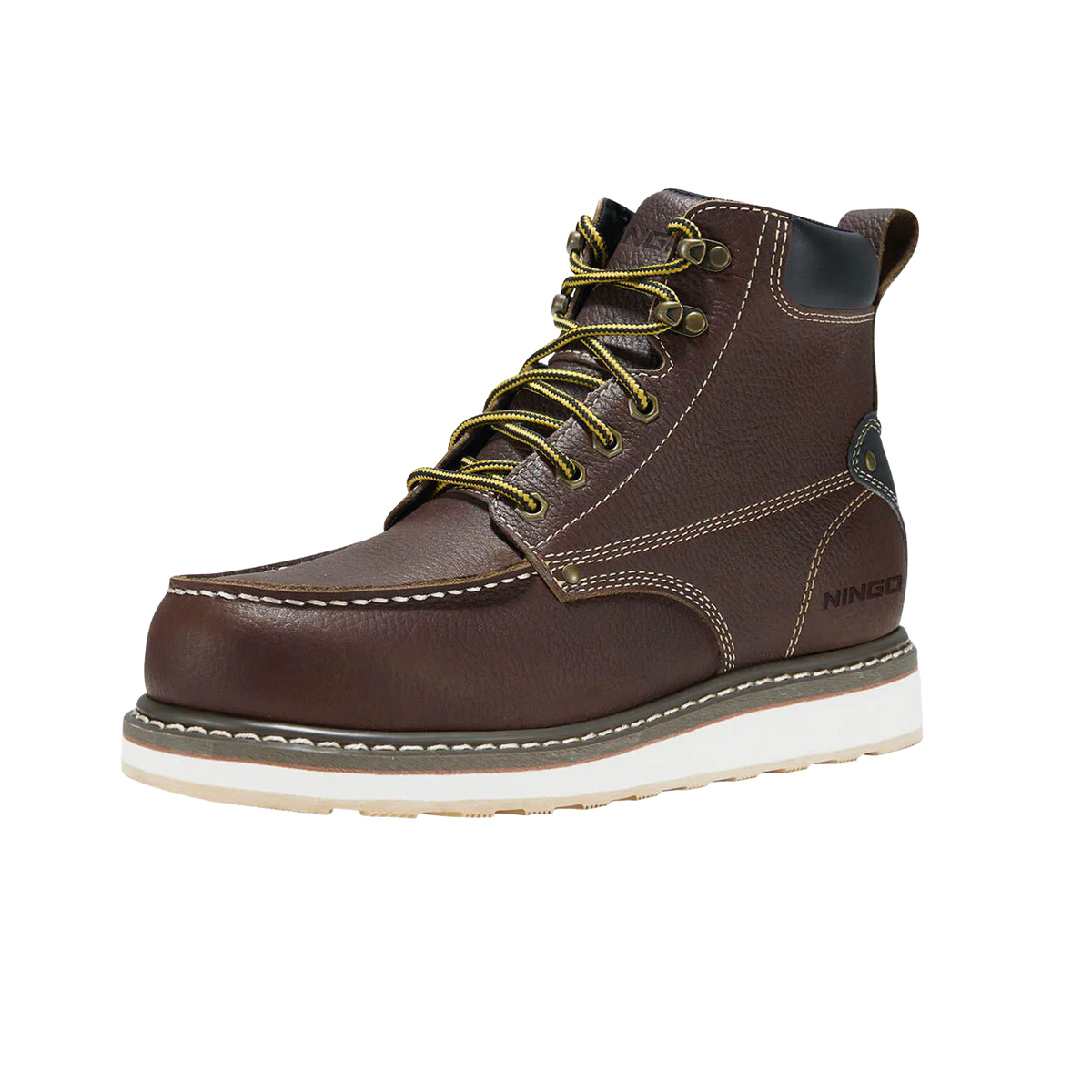 Men's Moc Toe Safety Work Boots