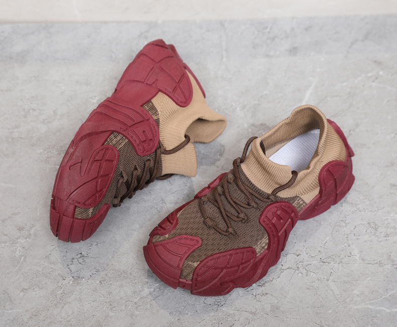 Chunky Sock Sneakers | Futuristic Platform Walking Shoes