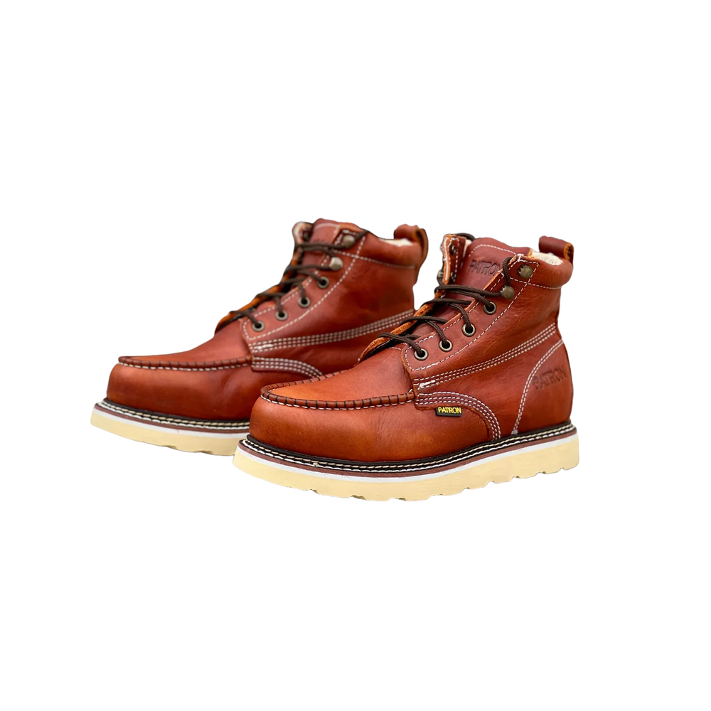 Men's 6-Inch Composite Toe Moc Toe Safety Shoes