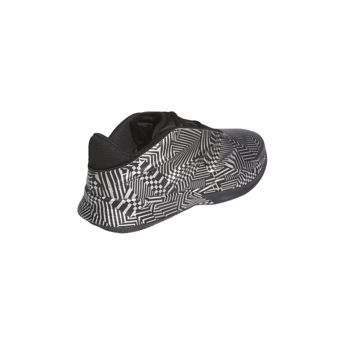 Men's Geometric Print Basketball Shoes, Lightweight Non-Slip Court Sneakers